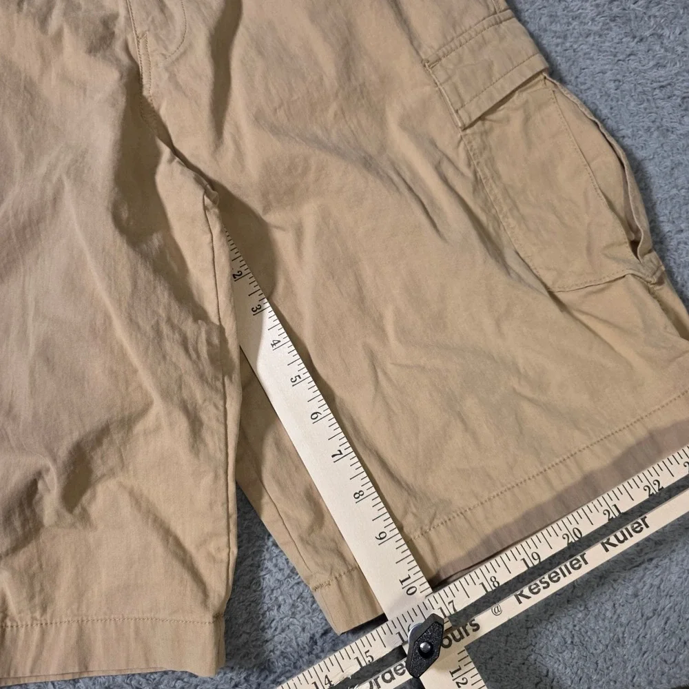 The North Face Mens 30 Cargo Shorts Tan Cotton Nylon Hiking Utility AJDQ